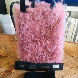 Rag & Bone Walker Convertible Shearling Tote